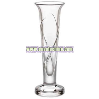 Crystal bud vase