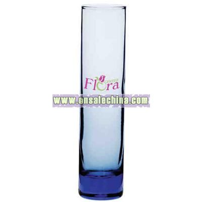 Cylinder bud glass vase