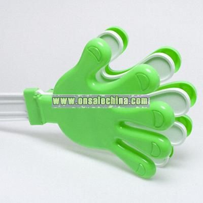 Green & White Giant Hand Clapper