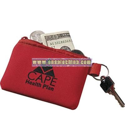 Taft Zip Pouch with Key Holder