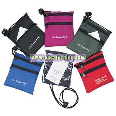Wallet With Neck Cord