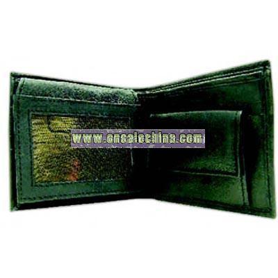Men's bi-fold wallet