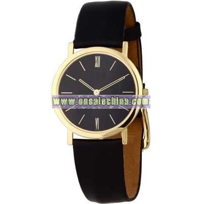 Leather Band Watch