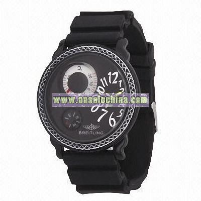 Plastic Watch with Alloy Case