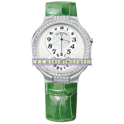 Small Round Double Diamond watches Watches
