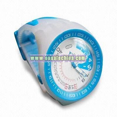 Anion Silicone Bracelet Wristwatch in Adults' and Children's Sizes