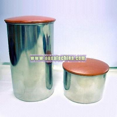 5-inch Stainless Steel Canisters