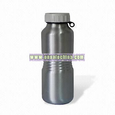 600ml Aluminum Water Bottle with Sports Lid
