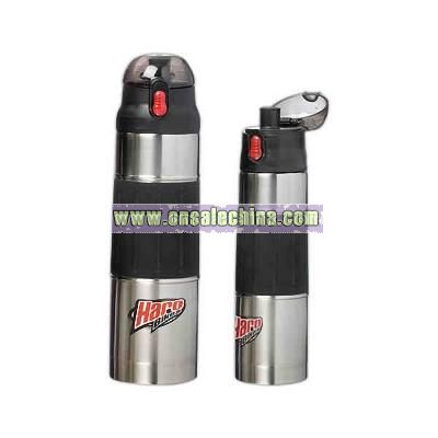 Easy hold double wall insulated stainless steel water bottle