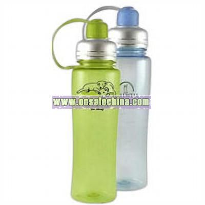22 ounce Plastic Sports Bottle