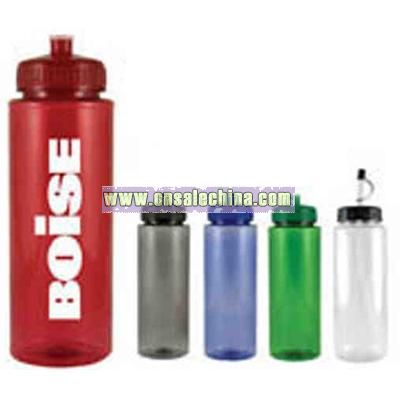 BPA free 32 oz. PETE sports bottle