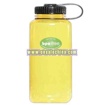 Wide mouth 1000 ml / 32 oz. round BPA free reusable water bottle