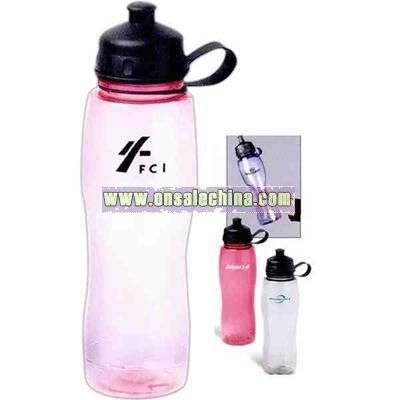 Ultra thin construction water bottle