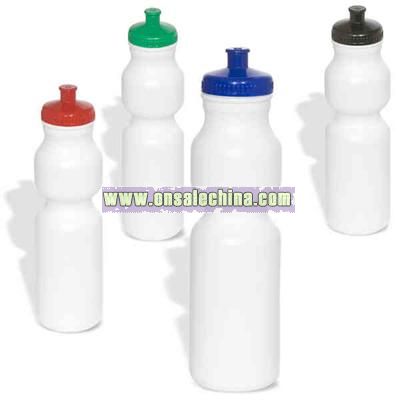Biodegradable plastic 28 oz. water bottle