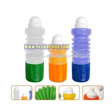 11oz-21oz collapsible water bottle