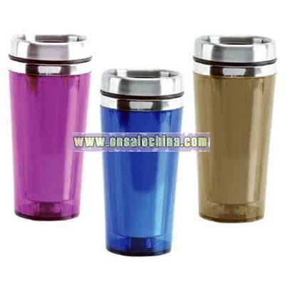Tumbler 16 oz. stainless mug with acrylic outer shell