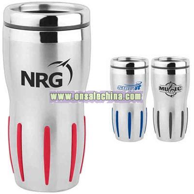 Stainless steel tumbler with contour shape 16 oz