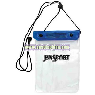 Waterproof pouch for valuables
