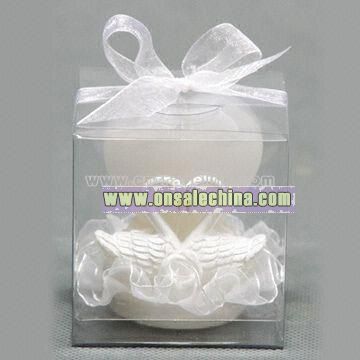 Double Gooses with Heart Wedding Series Candles