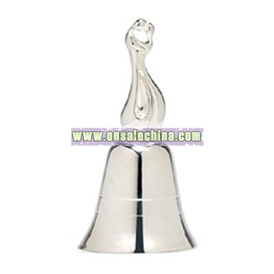 Silver-plated Bride and Groom Bell