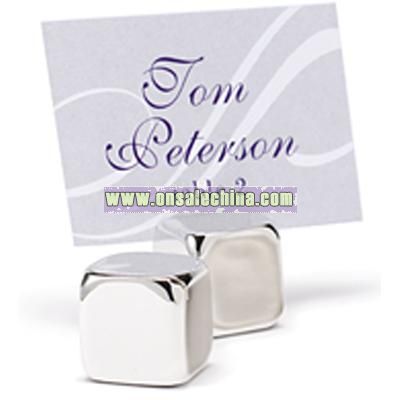 Modern Cube Place Card Holders