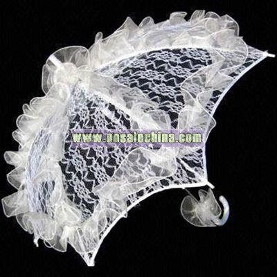 Lace Parasol with 22 Inches Length