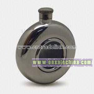 Round-Shaped Hip Flask