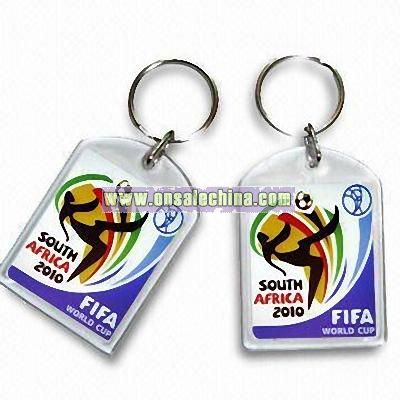 Photo Frame Keychain for 2010 World Cup Gift