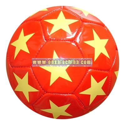 Mini Size PVC Leather Machine-Sewn Soccer Ball Size 2, Dia. 14cm