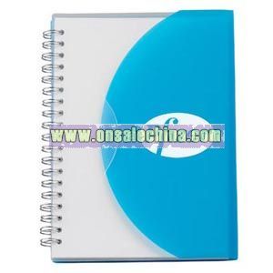 Large Spiral Curve Notebook