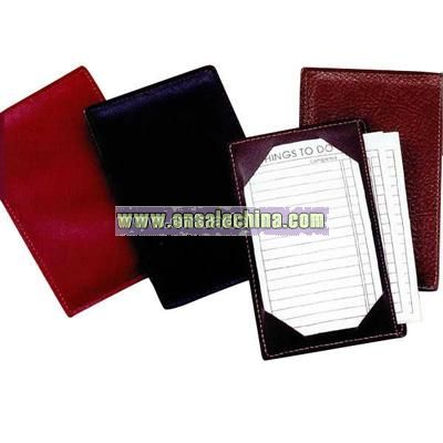 Leather Jotter