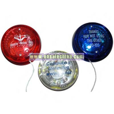 Light up yo-yo with clutch