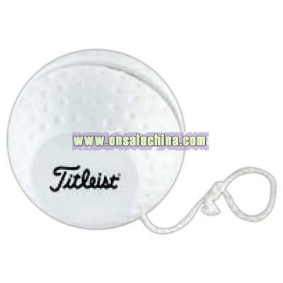 Golf ball shaped yo-yo