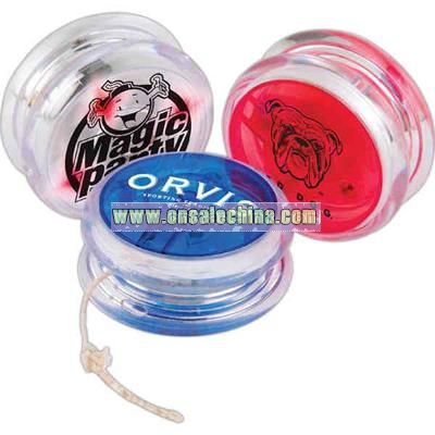 Flashing yo-yo