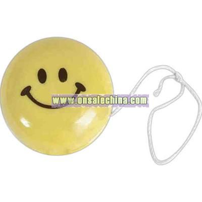 Plastic smile face yo-yo