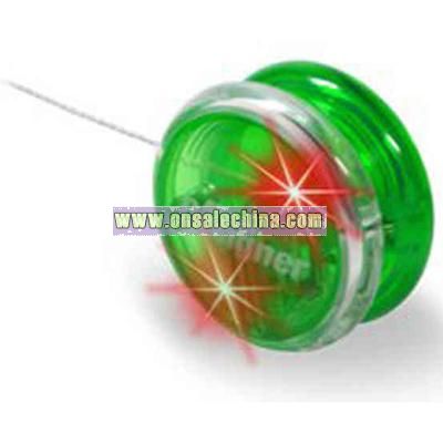Light up Green yo-yo with Red LED