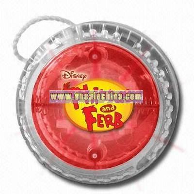 Promotional Plastic Yo-yo with Logo Space On Both Sides