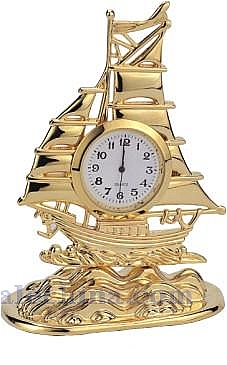 Sailboat clock on stand