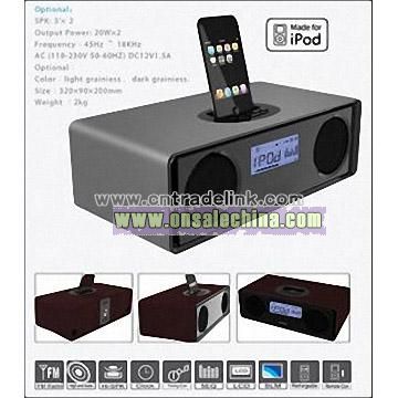 Multi-function Docking Station for ipod