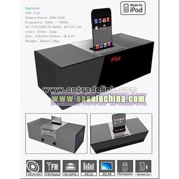 Multi-function Docking Station for ipod