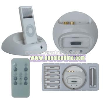 All-in-one iPod Docking and Charging Cradle for iPod