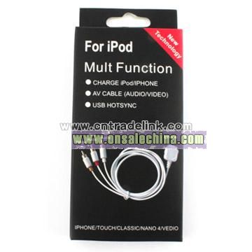 AV Cable for iPod