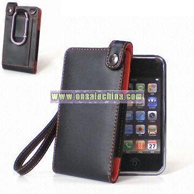 Leather Case Pouch for iPhone 3G