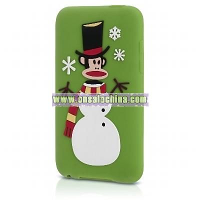 Snowman Silicone Case for iPod touch