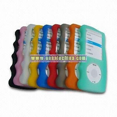Silicone Case with Hand Style for iPod Nano 4G