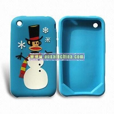 Paul frank Christmas Silicone Case for iPhone