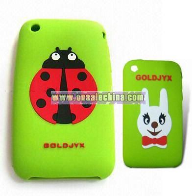 Printing Logo Silicone Phone Case for iPhone 3G