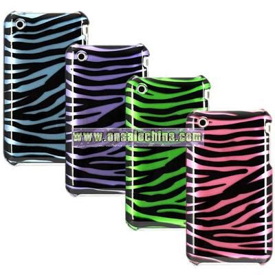 Apple iPhone 3G 3GS Crystal Case with Zebra Design