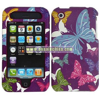 iPhone 3G/ 3GS Butterfly Design Protector Case