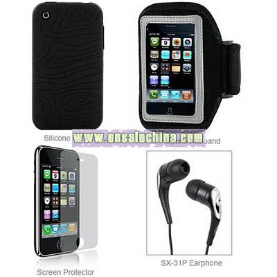 Sports Armband Combo for Apple iPhone 3G 3GS
